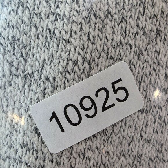 Mens Chaps Gray 1/2 Zip Knit Sweater Ribbed Cuffs & Hem Cotton Blend Size XL - Picture 7 of 7